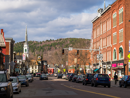 town street view